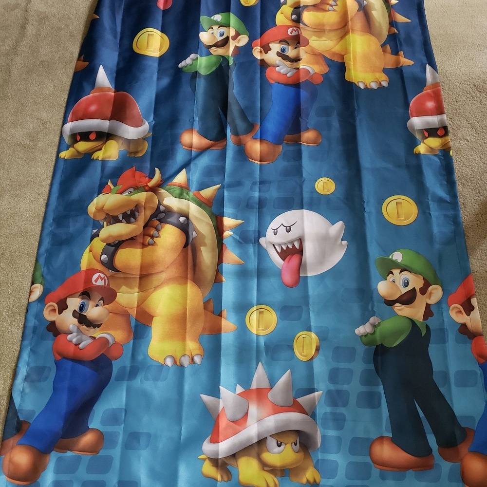 Super Mario Curtains